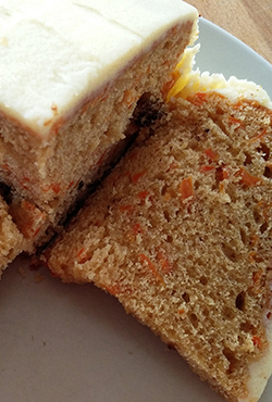 Pastís de pastanaga amb formatge mascarpone