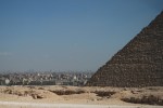 El Caire des de les piràmides de Giseh.