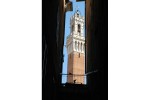 La torre o campanar més emblemàtic de Siena