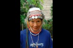 Dona gran de la tribu Akha, Chiang Rai